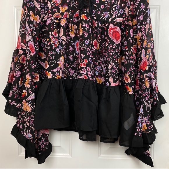 BOOHOO Aimelia Woven Printed Oversized Tunic NWT🏷 - Picture 4 of 9